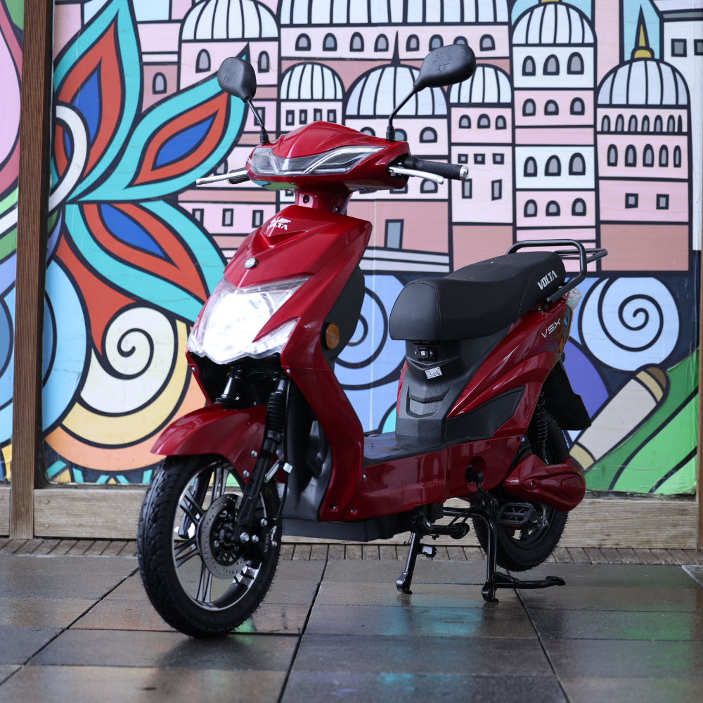 Volta VSX Kırmızı Elektrikli Motosiklet - Görsel 6